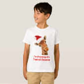 Ik droomde van een tropische kerst | T-shirt (Voorkant volledig)