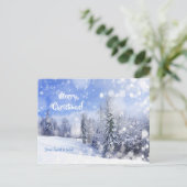 Ik droomde van een witte kerst briefkaart (Staand voorkant)