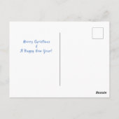 Ik droomde van een witte kerst briefkaart (Achterkant)