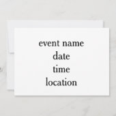 Ik droomde van een witte kerst, maar rode wil wel. kaart (Achterkant)