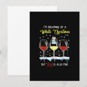 Ik droomde van een witte kerst, maar rood is ook kaart (Voorkant / Achterkant)