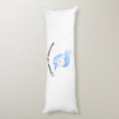 Ik droomde van UNICORS Body Pillow Lichaamskussen (Achterkant (Verticaal))