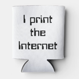 Ik druk het internet af blikjeskoeler