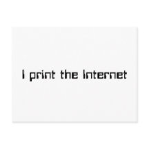 Ik druk het internet af