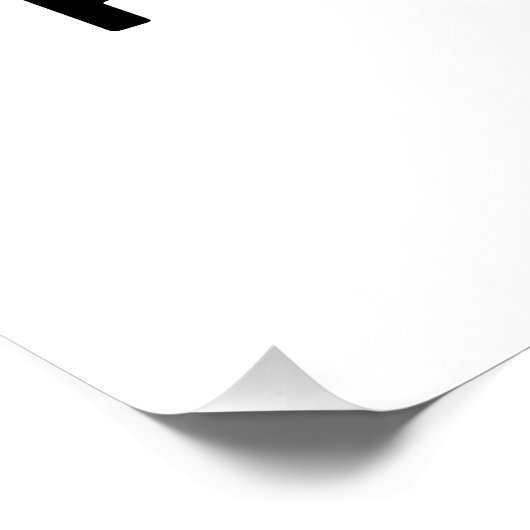 Ik druk het internet af perfect poster (Hoek)