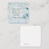 Ik druk op de Mark Philippians Bijbelse Verse Informatiekaartje (Voorkant / Achterkant)