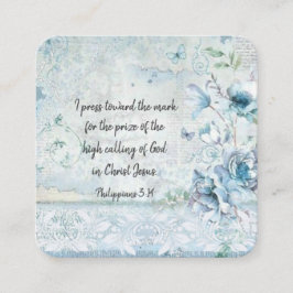 Ik druk op de Mark Philippians Bijbelse Verse Informatiekaartje