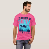 Ik duik liever Schattige onder water T-shirt (Voorkant volledig)