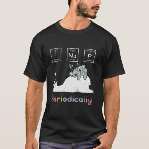 Ik duik regelmatig grappige wetenschap Llama Koala T-shirt