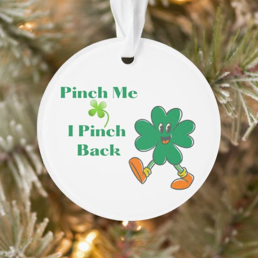 Ik duik terug op een... ornament (Boom)