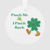 Ik duik terug op een... ornament (achterkant)