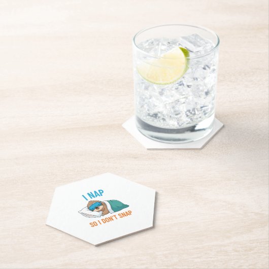 Ik duik zodat ik geen grappige luiaard snap kartonnen onderzetters (Insitu)