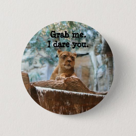 Ik durf je ronde button 5,7 cm (Voorkant)