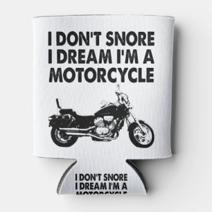 Ik durf niet te dromen dat ik een motorfiets ben blikjeskoeler