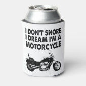 Ik durf niet te dromen dat ik een motorfiets ben blikjeskoeler (Blikje Achterkant)