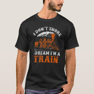 Ik durf niet te dromen dat ik een train Trainspott T-shirt