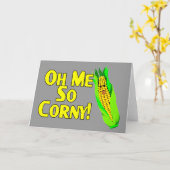 Ik dus Corny Kaart (Gele Bloem)