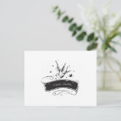 "Ik dwell in Mogelijkheid" Briefkaart (Staand voorkant)