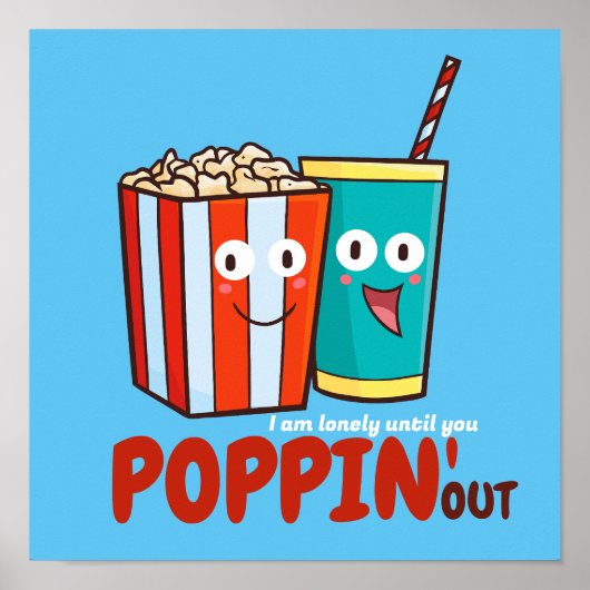  ik eenzaam tot je T-Shir eruit haalt Poster (Voorkant)