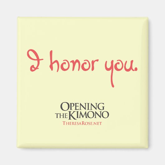 Ik eer je magneet (Voorkant)