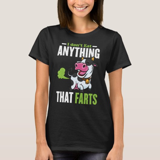Ik eet alles wat leuk is t-shirt (Voorkant)