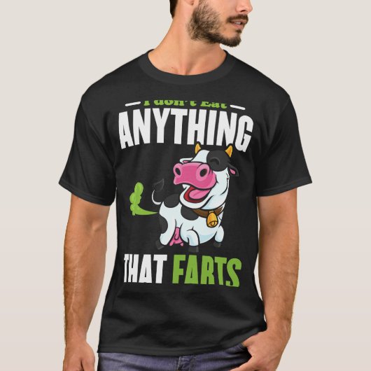 Ik eet alles wat leuk is t-shirt (Voorkant)