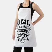 Ik eet beter dan ik kok schort (Insitu)