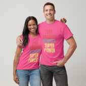 Ik eet Boogers, grappige bruine bruidsschat, antis T-shirt (Unisex)