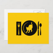 Ik eet ... briefkaart (Voorkant / Achterkant)