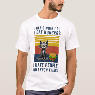 Ik eet Burgers T-shirt