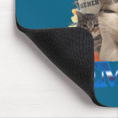 Ik eet cement Grappige Kat Meme Mannen Vrouwen Kin Muismat (Hoek)