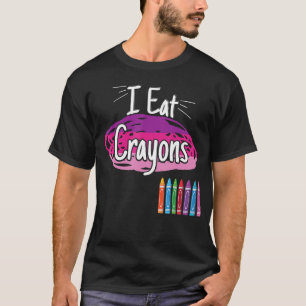 Ik eet Crayons Crayon T-shirt