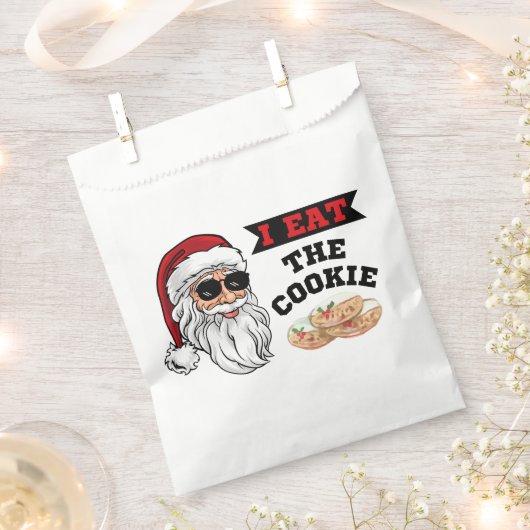 Ik eet de Cookie Funny Dirty Joke Kerstmis Bedankzakje (Geknipt)
