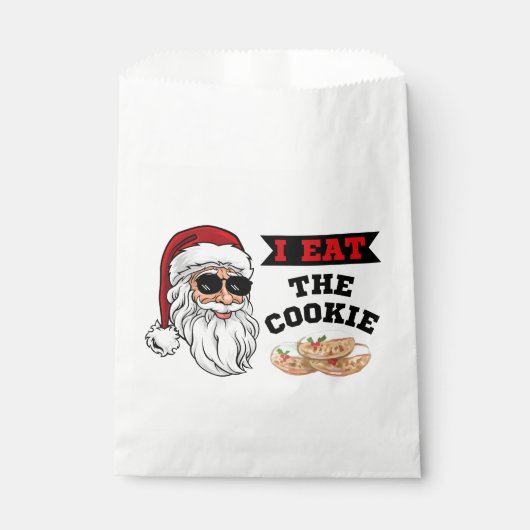Ik eet de Cookie Funny Dirty Joke Kerstmis Bedankzakje (Voorkant)