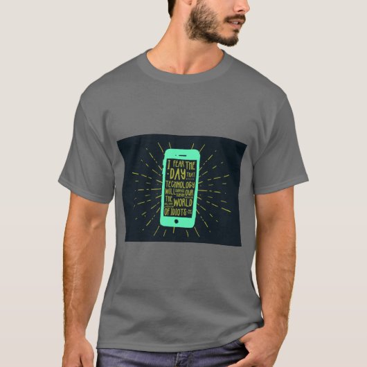 Ik eet de dag T-shirt (Voorkant)