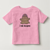 Ik eet een T-shirt voor peuters (Voorkant)