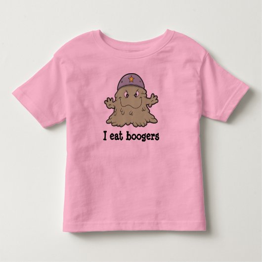 Ik eet een T-shirt voor peuters (Voorkant)