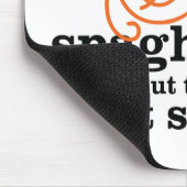 Ik eet geen spaghetti zonder de vleessaus muismat (Hoek)