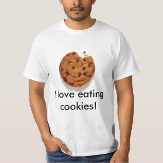 Ik eet graag koekjes! t-shirt