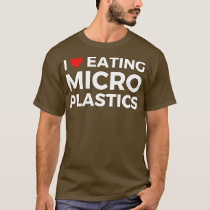 Ik eet graag microplastics t-shirt