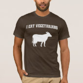 Ik eet groenten t-shirt (Voorkant)