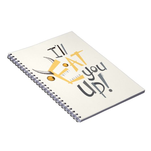 Ik eet je op grafisch notitieboek (Rechterzijde)