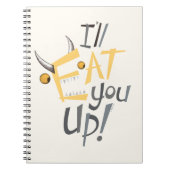 Ik eet je op grafisch notitieboek (Voorkant)