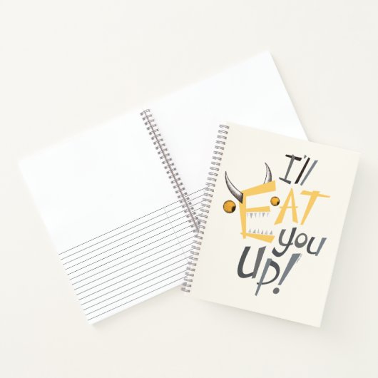 Ik eet je op grafisch notitieboek (Binnen)