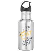 Ik eet je op grafisch waterfles (Voorkant)