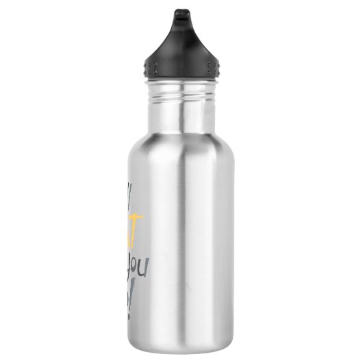 Ik eet je op grafisch waterfles (Rechts)