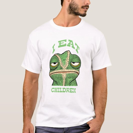 Ik Eet Kinderen T-shirt (Voorkant)