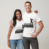 Ik eet liever hersenen t-shirt (Unisex)