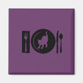 Ik eet ... magneet (Voorkant)