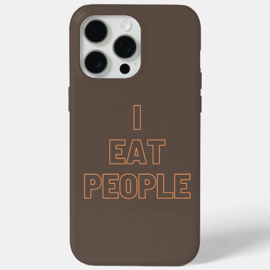ik eet mensen Case-Mate iPhone case (Achterkant)